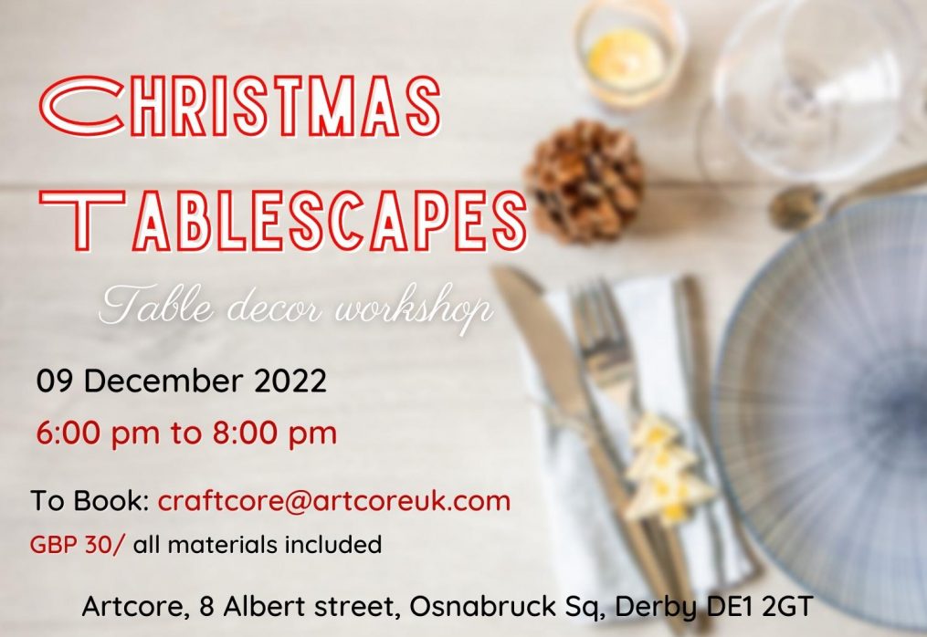 Christmas Tablescapes Workshop