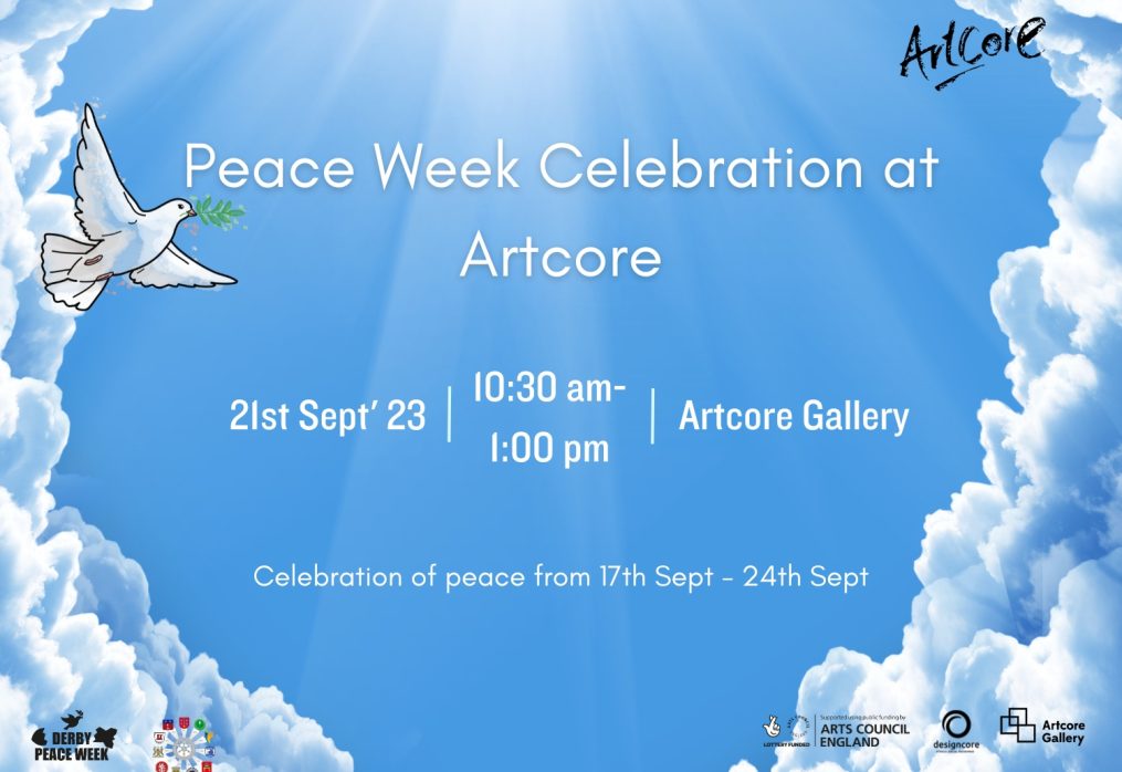 A celebration of Peace at Artcore Gallery