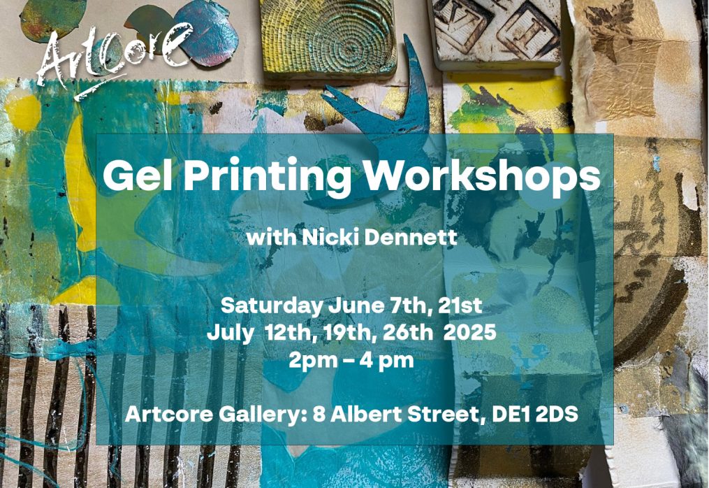 Gel Printing Workshops with  Nicki Dennett