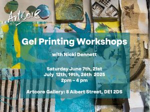 Gel Printing Workshops with Nicki Dennett