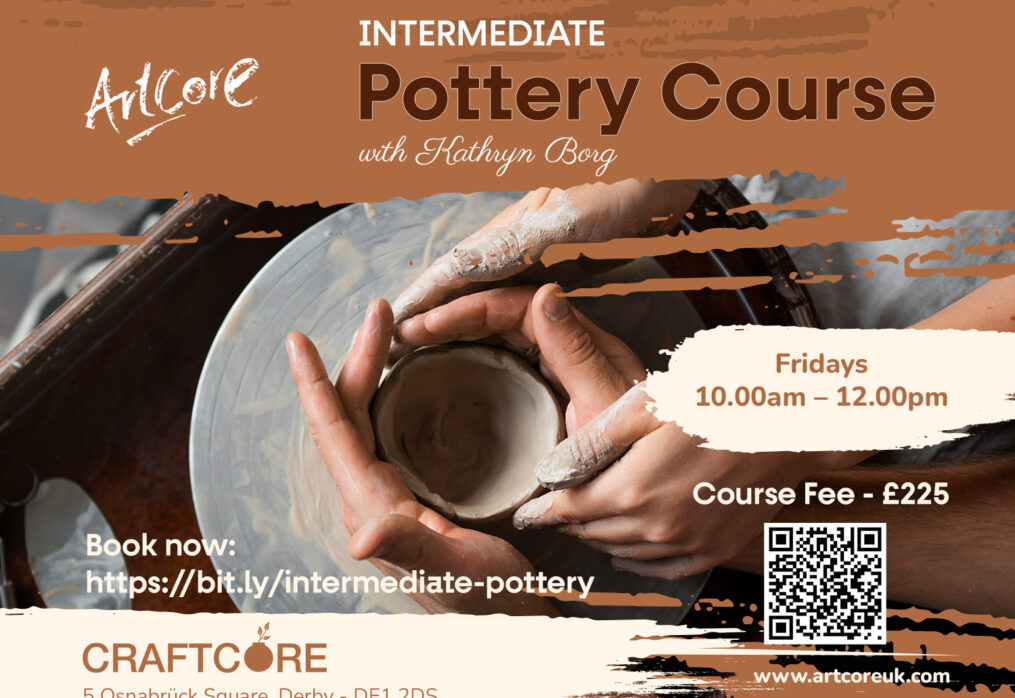 Intermediate Pottery (8-Week Course)