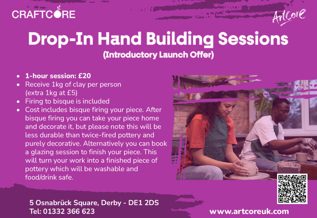 Drop-In Hand Building Pottery Sessions