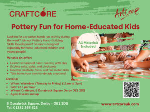 Pottery Fun for Home-Educated Kids