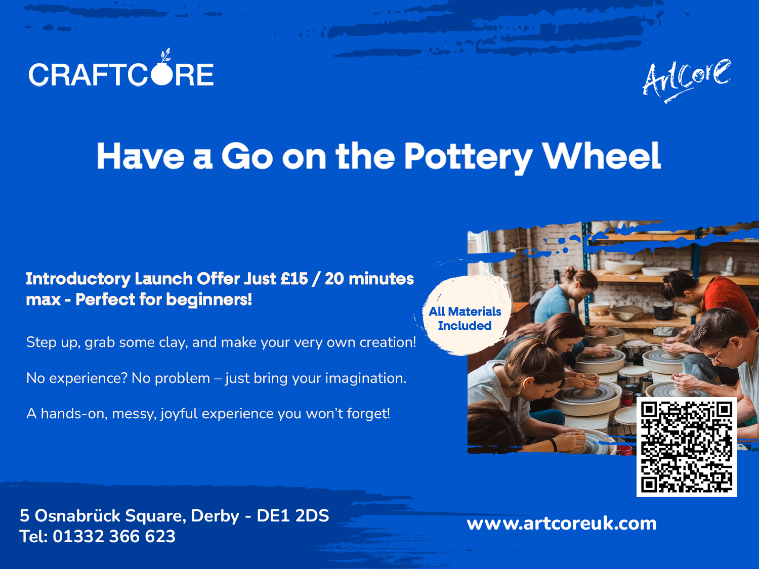 Have a Go on the Pottery Wheel