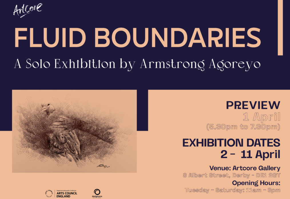 Fluid Boundaries – A solo exhibition by Armstrong Agoreyo