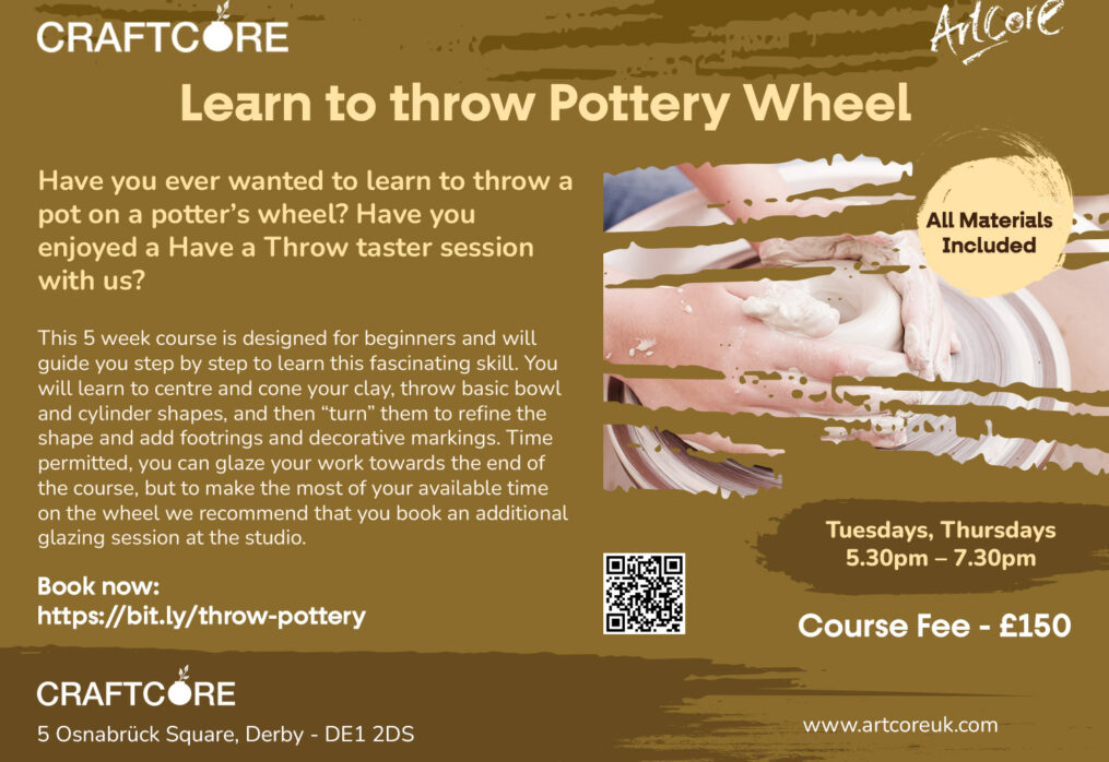 Learn to throw Pottery Wheel