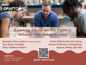 Learn to Throw on the Pottery Wheel: Five-Week Course