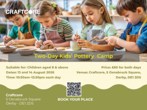 Two-Day Kids’ Pottery Camp