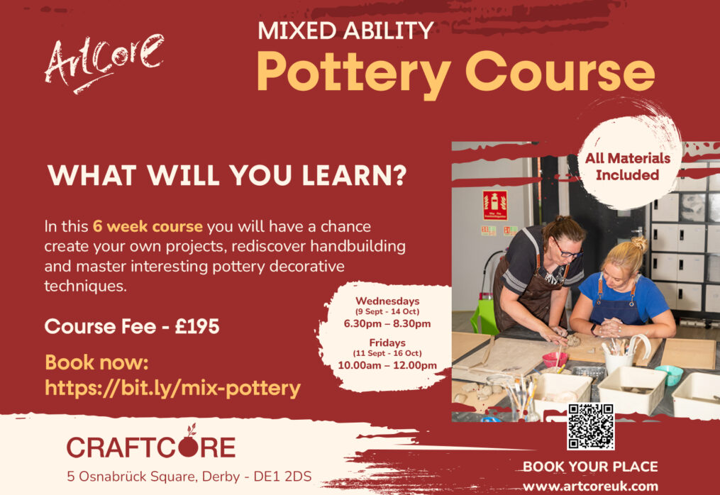 Mixed Ability Pottery (6-Week Course)
