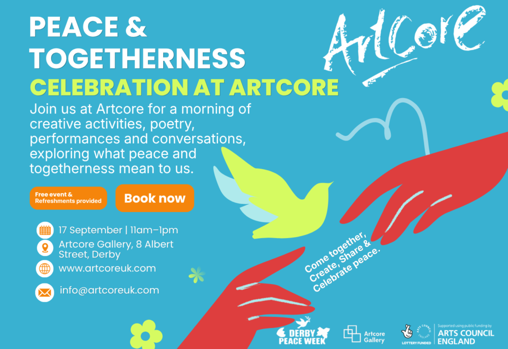 Artcore’s Derby Peace Week Celebration